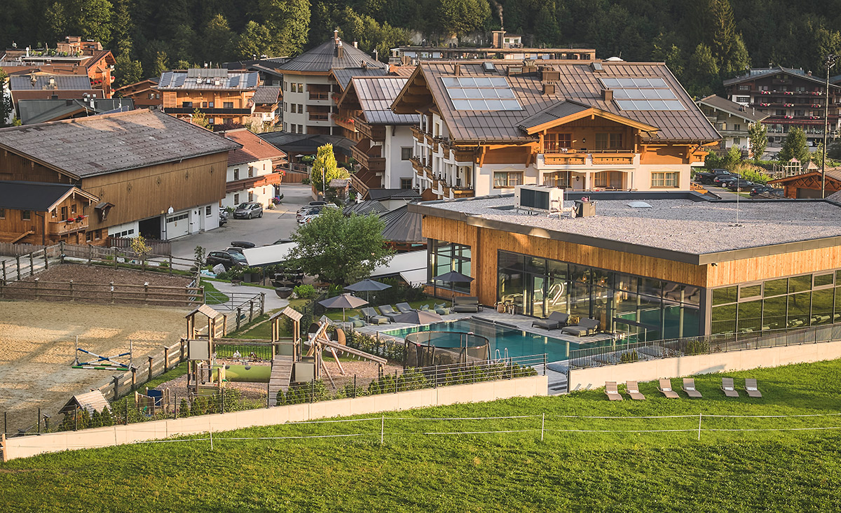 Familienurlaub in Hinterglemm im Salzburger Land in Österreich im Best Family Hotels Oberschwarzach