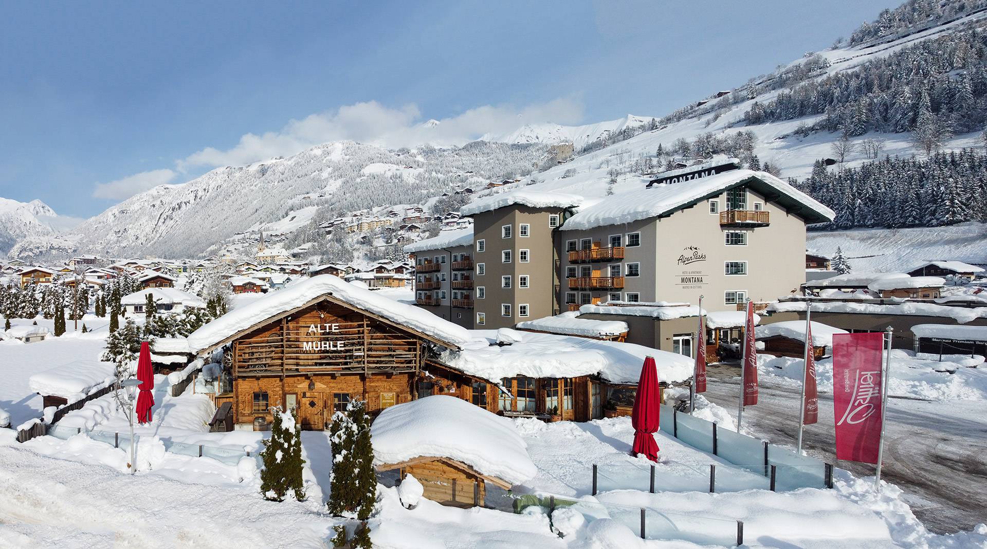 Skiurlaub in Österreich im AlpenParks Hotel & Appartements Montana Matrei Winterurlaub in Osttirol im AlpenParks Hotel & Appartements Montana Matrei